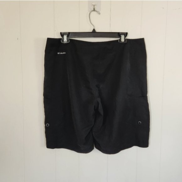 Columbia Black Swim Board Shorts Trunks Cover-Up Beach Swimsuit Womens 14 - Picture 3 of 8